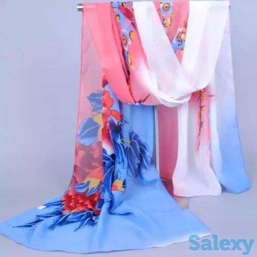 Продажа. Женский шифоновый шарф., фотография 10