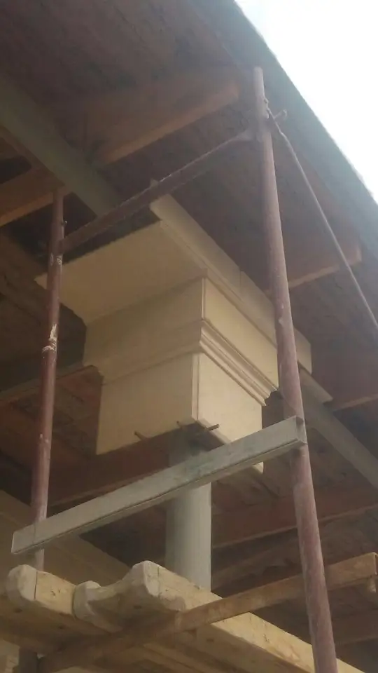 Травертиновые карнизы для фасада, оконных проемов и углов. Опыт 20 лет, фотография 1