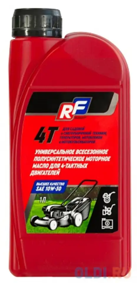 19752n ruseff п/синт.мот.масло д/4-т.двиг. 10w30 (1л), фотография 1