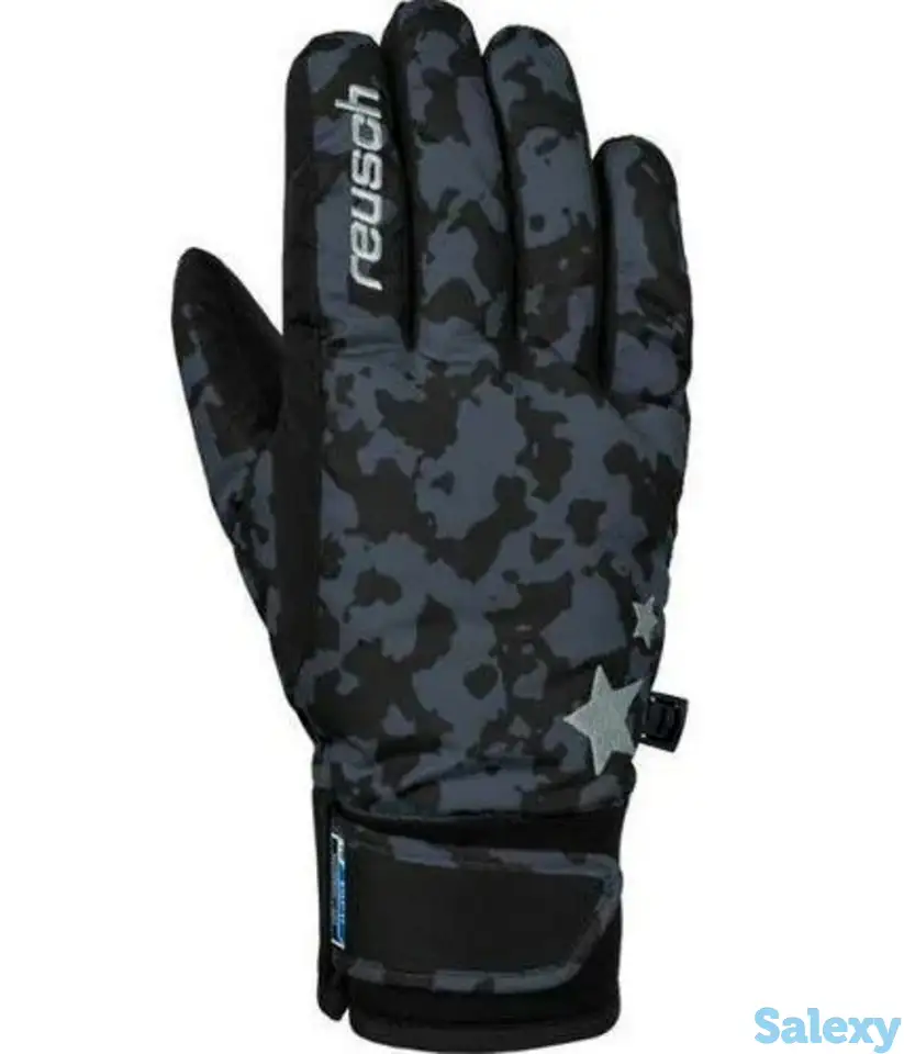 Перчатки reusch 21-22 iris r-tex xt junior brilliant black/silver, фотография 1