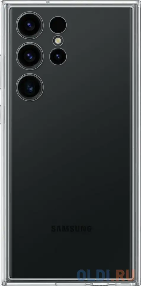 Чехол (клип-кейс) samsung для samsung galaxy s23 ultra frame case черный, фотография 1
