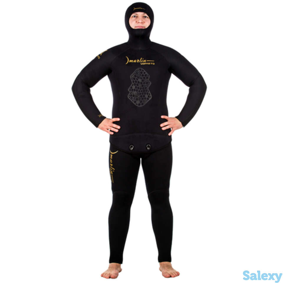Гидрокостюм marlin yamato black, 10 mm, фотография 1