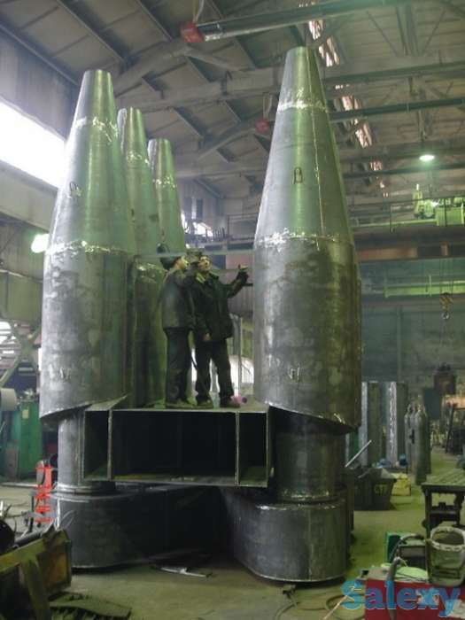 Циклоны, пылеуловители ЦН-15, ЦОЛ, 4БЦШ. Стенка до 10 мм, диаметр до 1600 мм, фотография 1