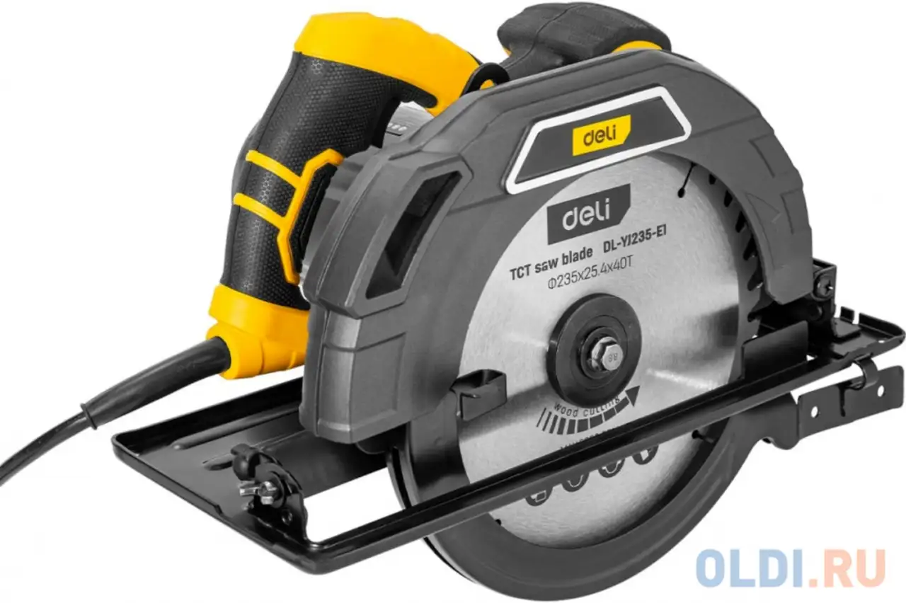 Циркулярная пила deli dl-yj235-e1 2200 вт 235мм, фотография 1