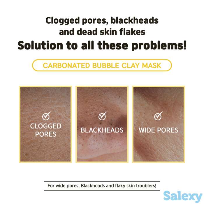 Пузырьковая маска для лица esthetic house esthetic formula carbonated bubble clay mask, фотография 3