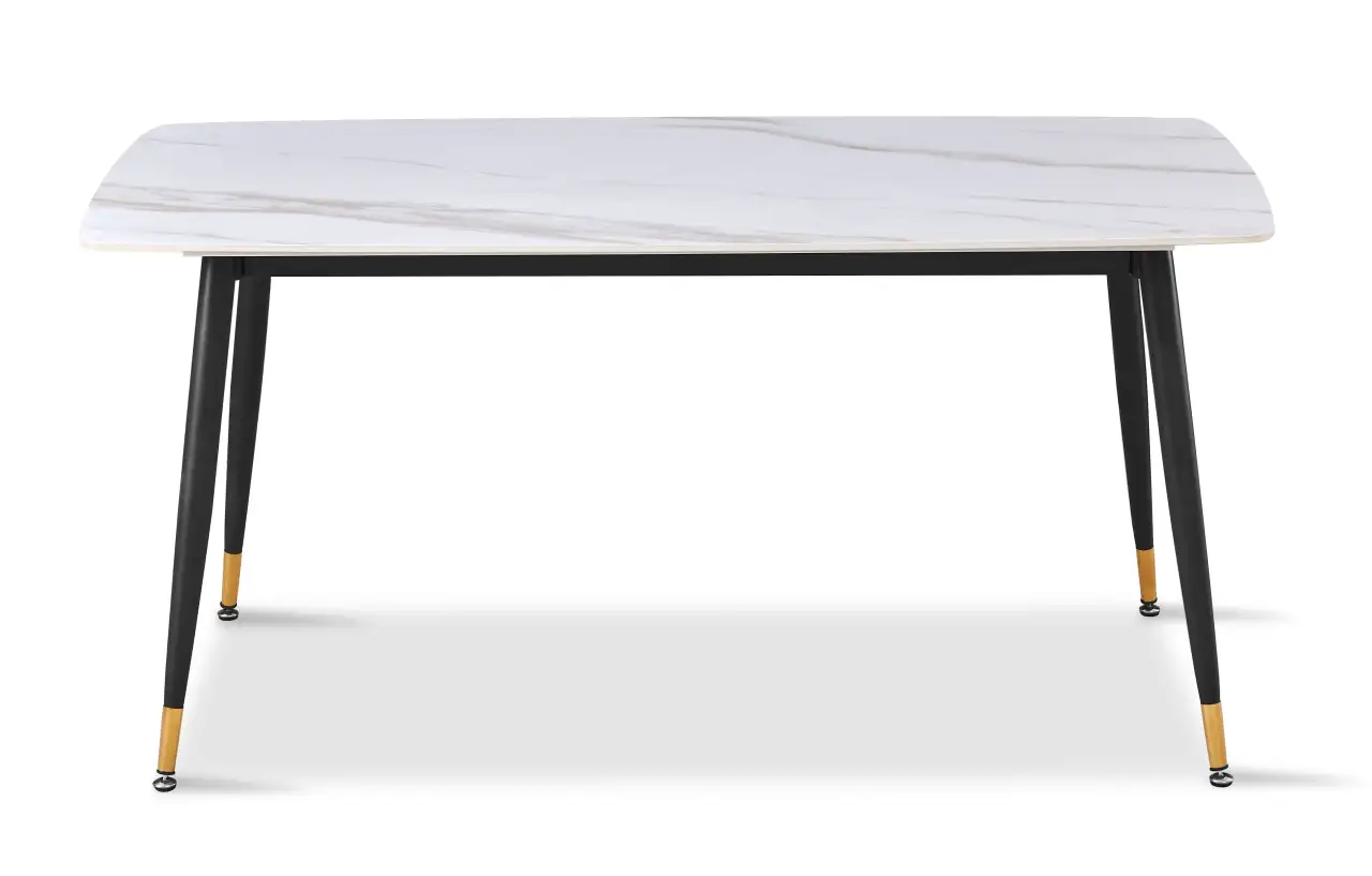 Стол обеденный Рио DT-2849.2, белый мрамор, фотография 2