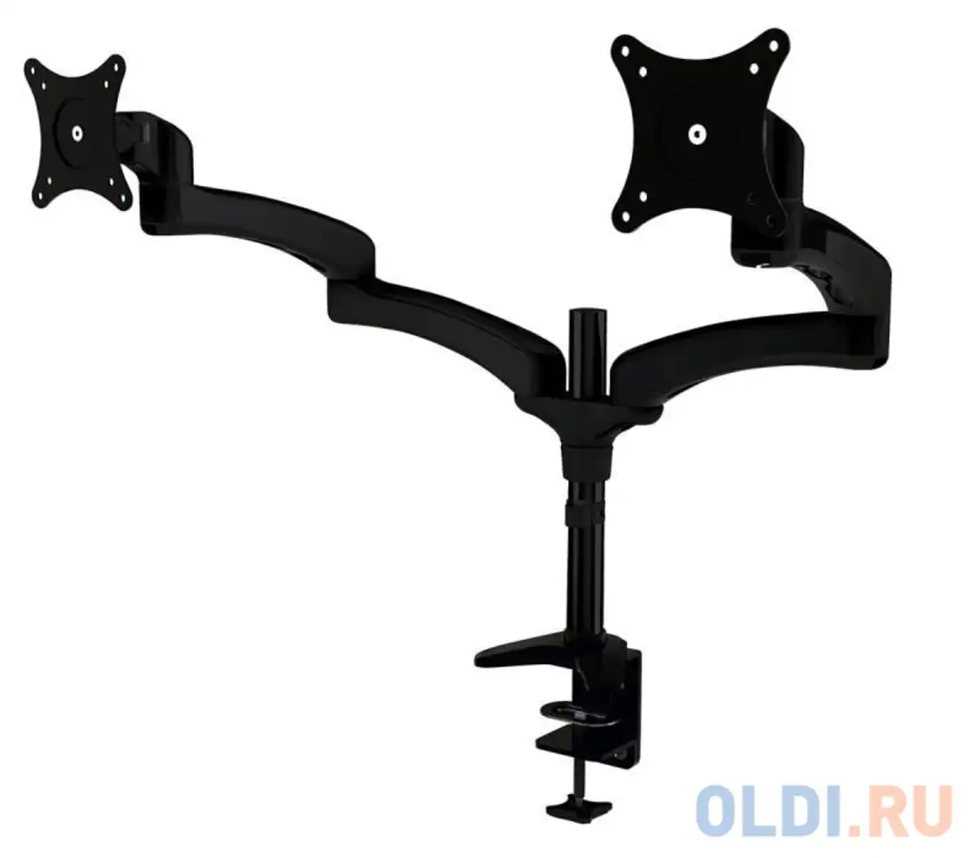 Кронштейн для мониторов cactus cs-vm-fe124d-bk черный 15