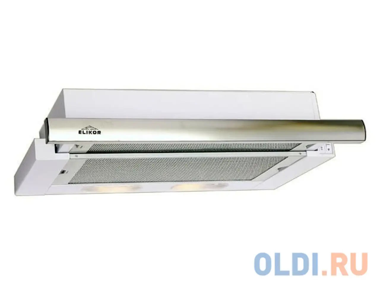 Вытяжка встраиваемая elikor интегра 60 белый/нерж, фотография 1