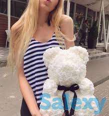 Мишка из роз - это подарок на любой возраст и повод!Доставка, фотография 7