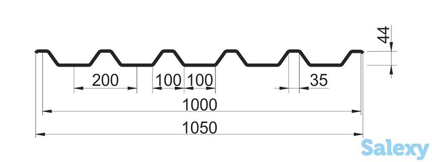 Двухярусный станок производства профнастила С10 и С44 из Китая, фотография 2