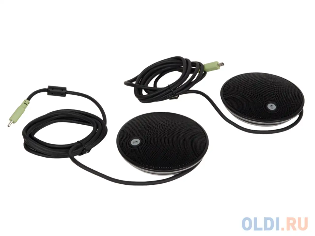 Микрофоны выносные проводные 2 шт. (989-000171) для logitech conferencecam group, фотография 1