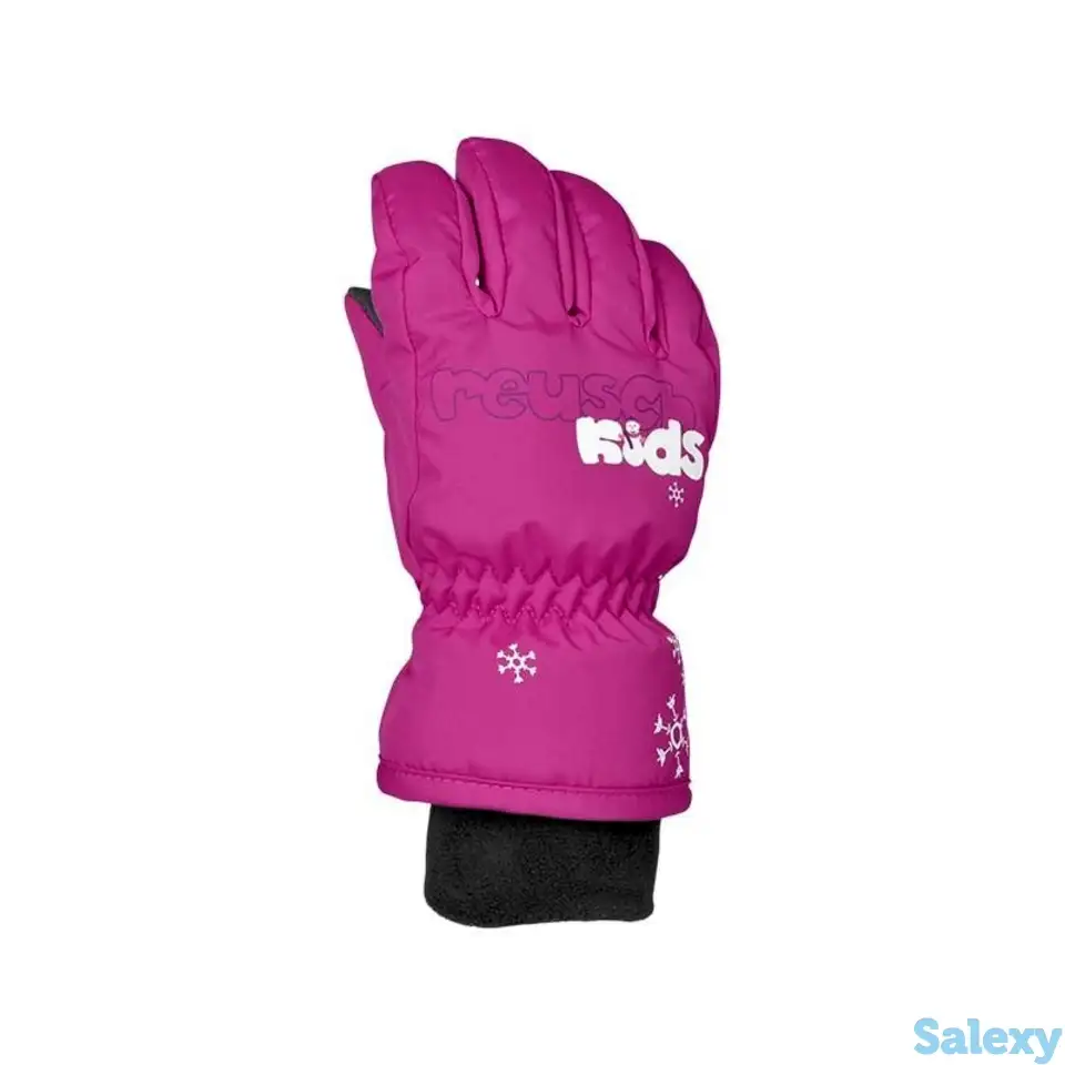 Перчатки reusch 17-18 kids pink glo, фотография 3