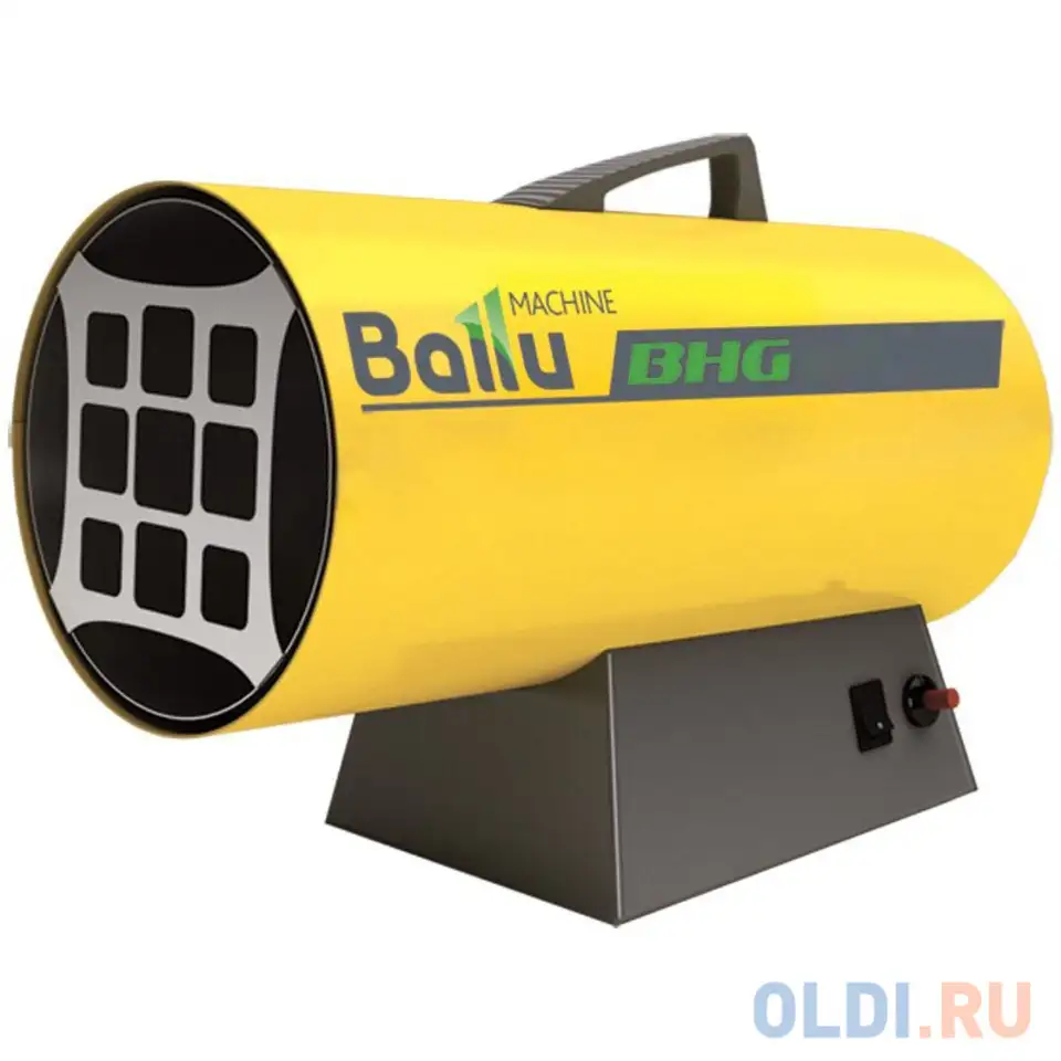 Тепловая пушка газовая ballu bhg-40 33000 вт чёрный желтый, фотография 1