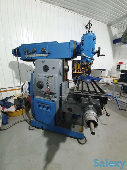 Широкоуниверсальный фрезерный станок 6р82ш (отреставрированный), фотография 4