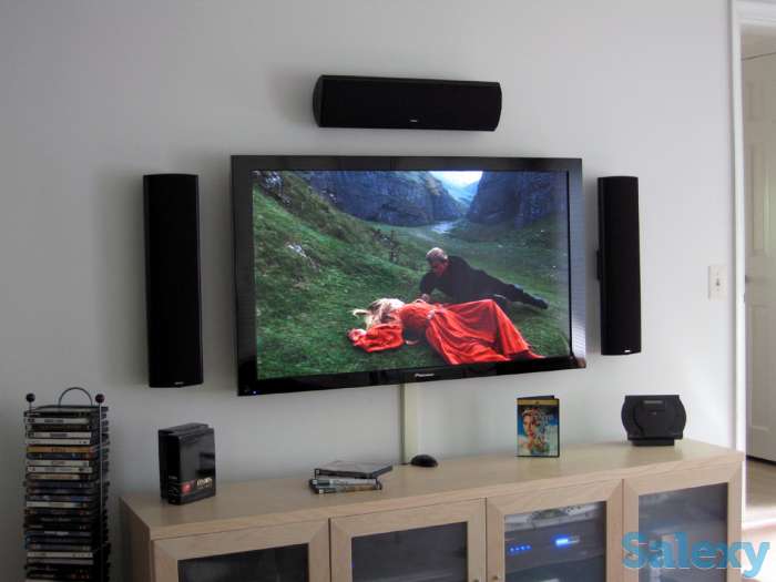 Профессиональная навеска и установка телевизоров в Алматы., фотография 6