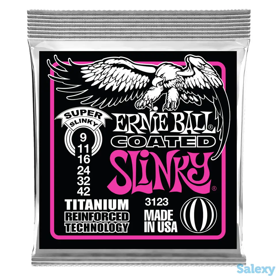 Струны для электрогитары ernie ball super slinky p03123, фотография 1