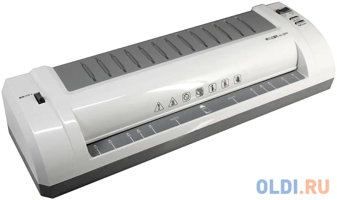 Ламинатор deli e3894-eu a3 80-200мкм 30см/мин, фотография 1