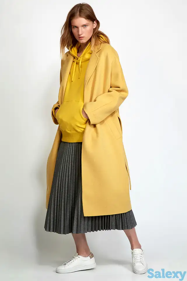 Пальто халатного типа с поясом vassa&co, фотография 1