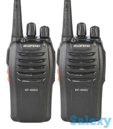 Продам Комплект из двух носимых UHF раций/радиостанций, 3W, Baofeng BF-666S, фотография 1