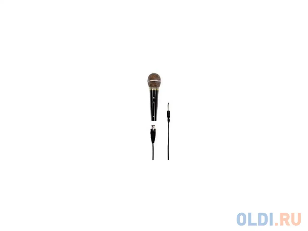 Микрофон hama dm60 h-46060 6.3 мм  + адаптер 6.3/3.5 мм, фотография 1