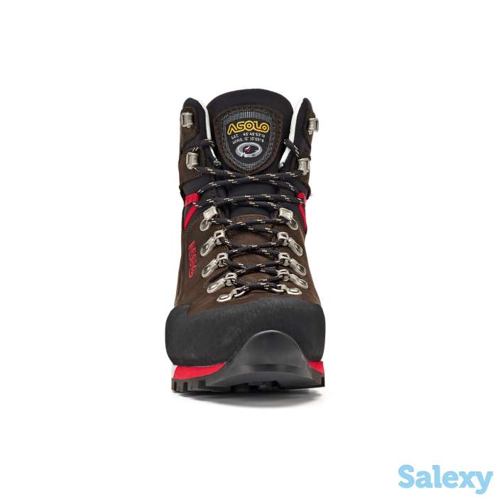 Треккинговые ботинки asolo superior gv dark brown/red, фотография 5