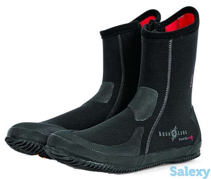 Боты для дайвинга неопреновые aqualung super zip ergo 5мм, фотография 1