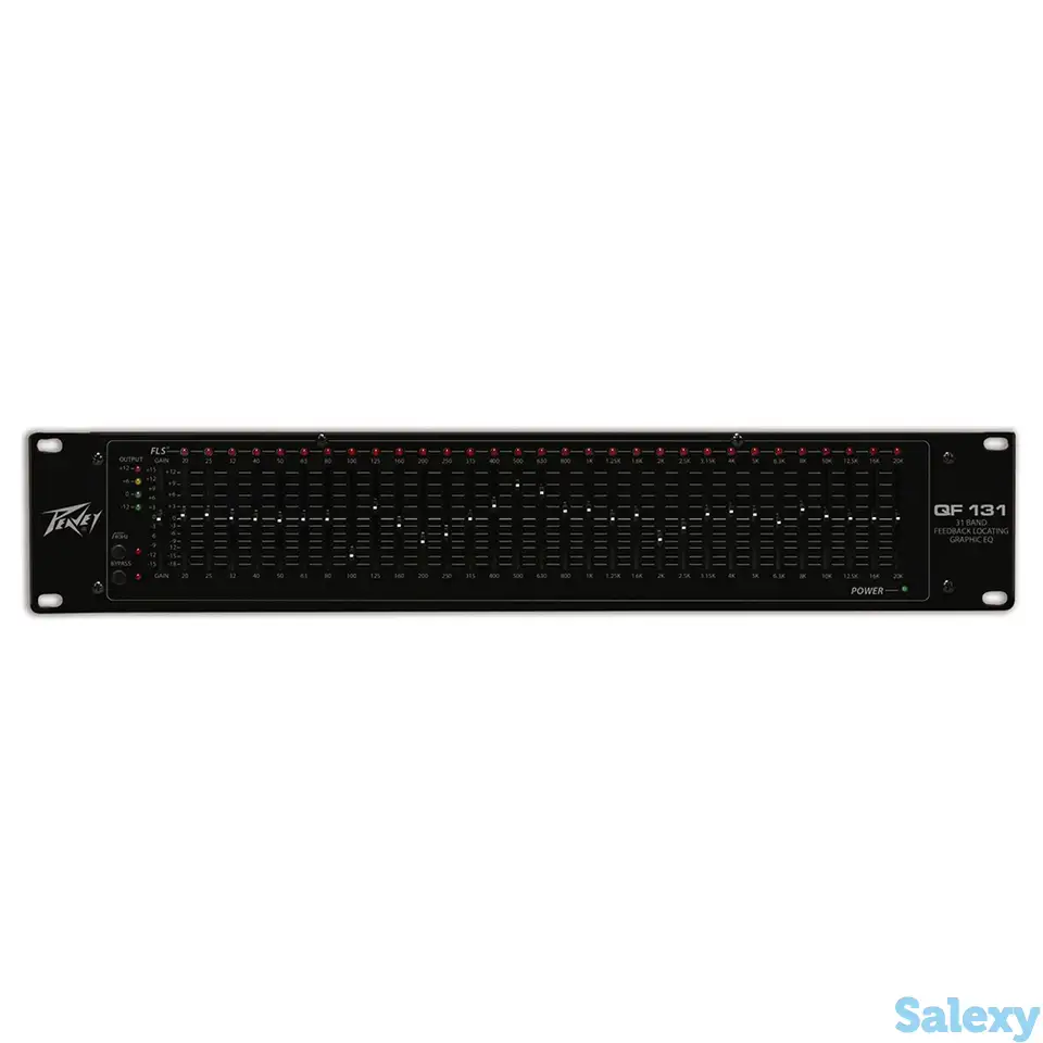 1-канальный 31-полосный эквалайзер peavey qf 131, фотография 1