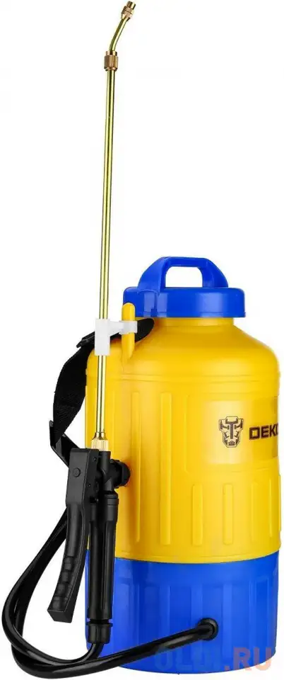 Опрыскиватель deko dksp09 аккум. 5л желтый/синий (065-0941), фотография 1