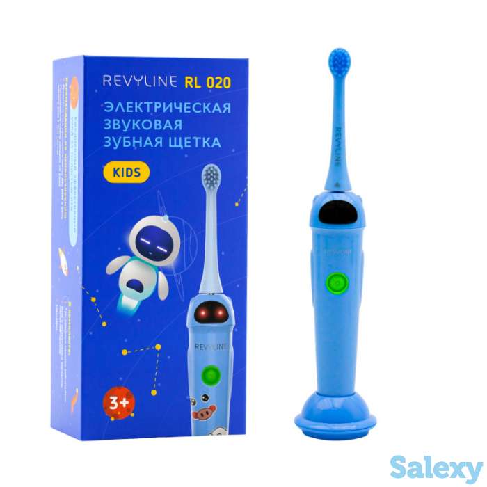 Зубная щетка Revyline RL 020 Kids в голубом цвете, фотография 1