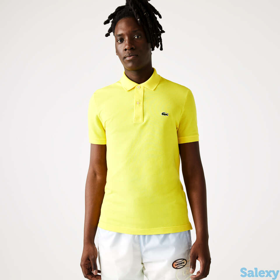 Мужское поло lacoste slim fit, фотография 1