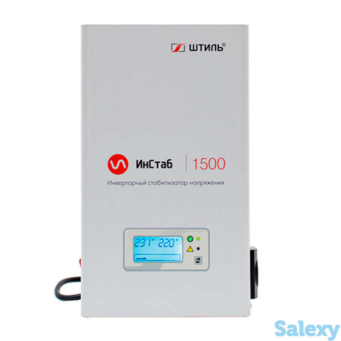 Однофазный стабилизатор напряжения штиль инстаб is  1500 (uвых.230в), фотография 1
