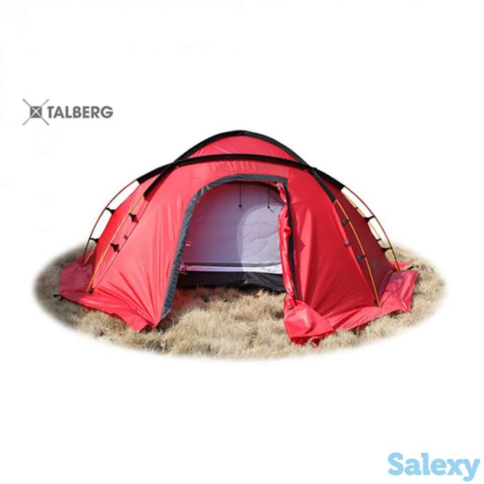 Палатка talberg peak pro 3 red красная, фотография 4