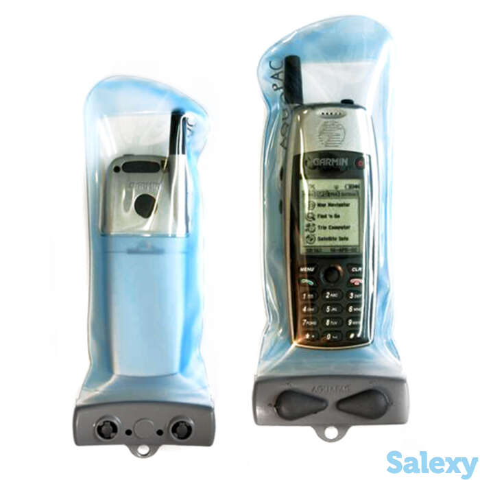 Водонепроницаемый чехол aquapac 114 - small electronics 180х70 мм, голубой, фотография 1