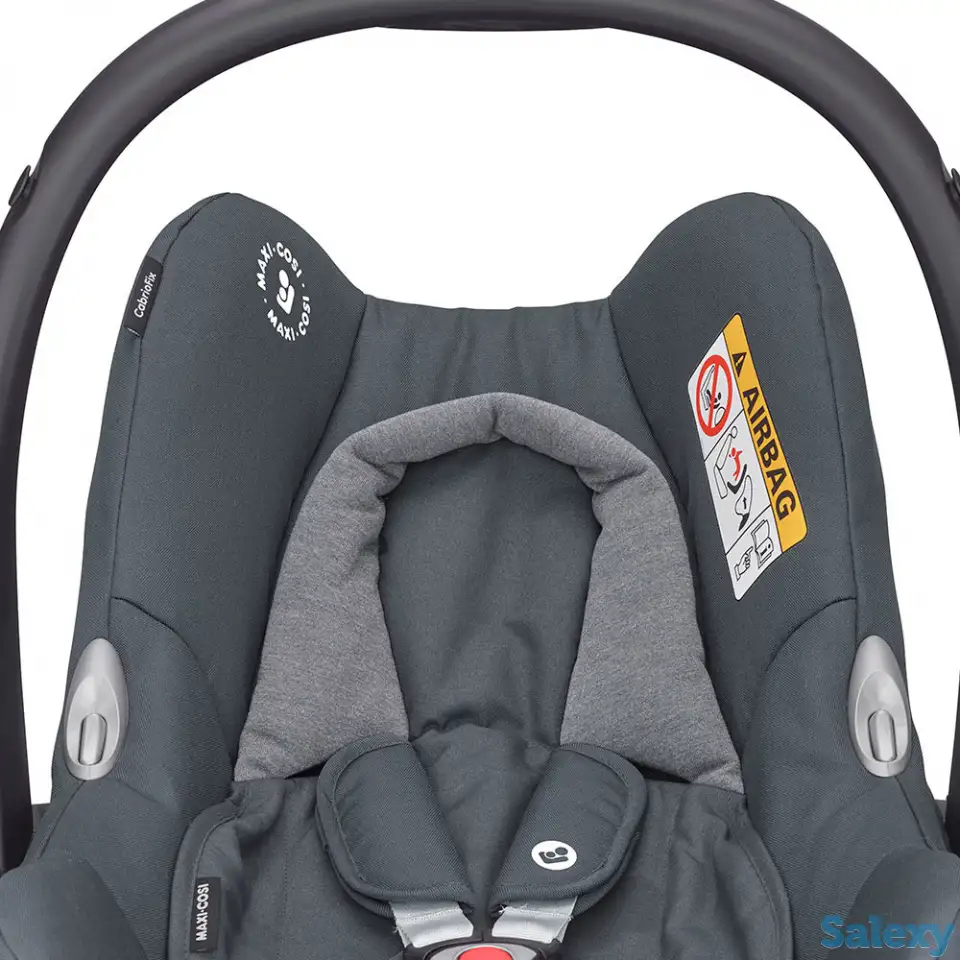 Maxi-Cosi Автомобильное кресло для детей 0-13 кг CabrioFix ESSENTIAL GRAPHITE серый 2шт/кор, фотография 6