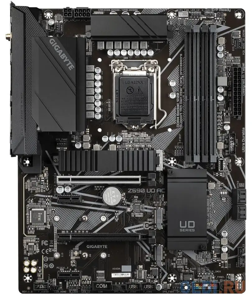 Материнская плата gigabyte z590 ud ac, фотография 1