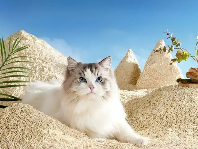 Комкующий наполнитель для кошек Тофу С Ароматами Зеленное яблоко, Вишня, Ваниль, Клубника, Нейтральный, фотография 19