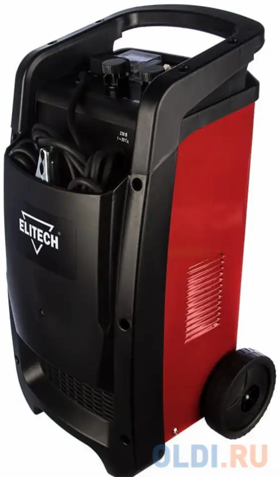 Устройство пуско-зарядное elitech упз 400/240  12-24в 1.6/8квт зар.18/40а акк40/700а пуск240а, фотография 1