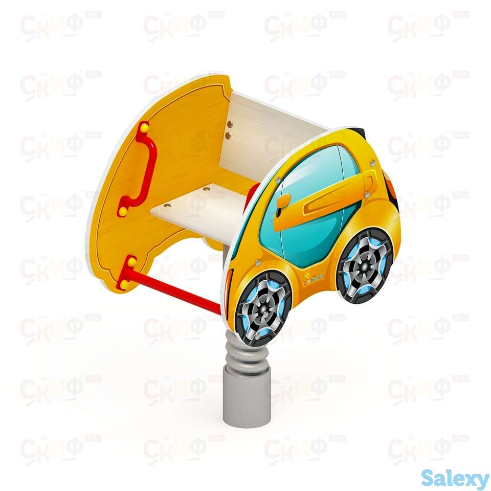 Качалка на пружине машинка мини ио 22.03.03, фотография 1