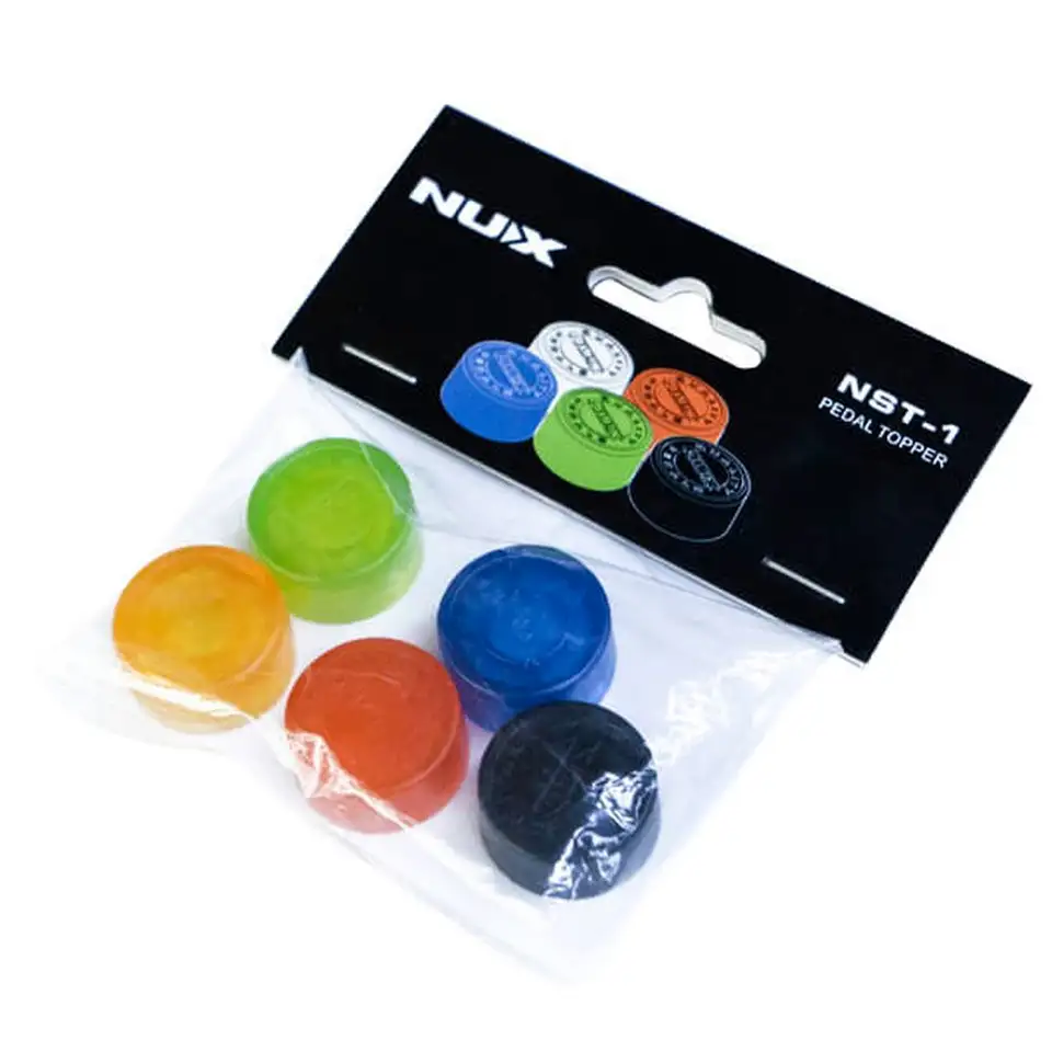 Насадка на кнопку педали nux pedal topper nst-1, фотография 1