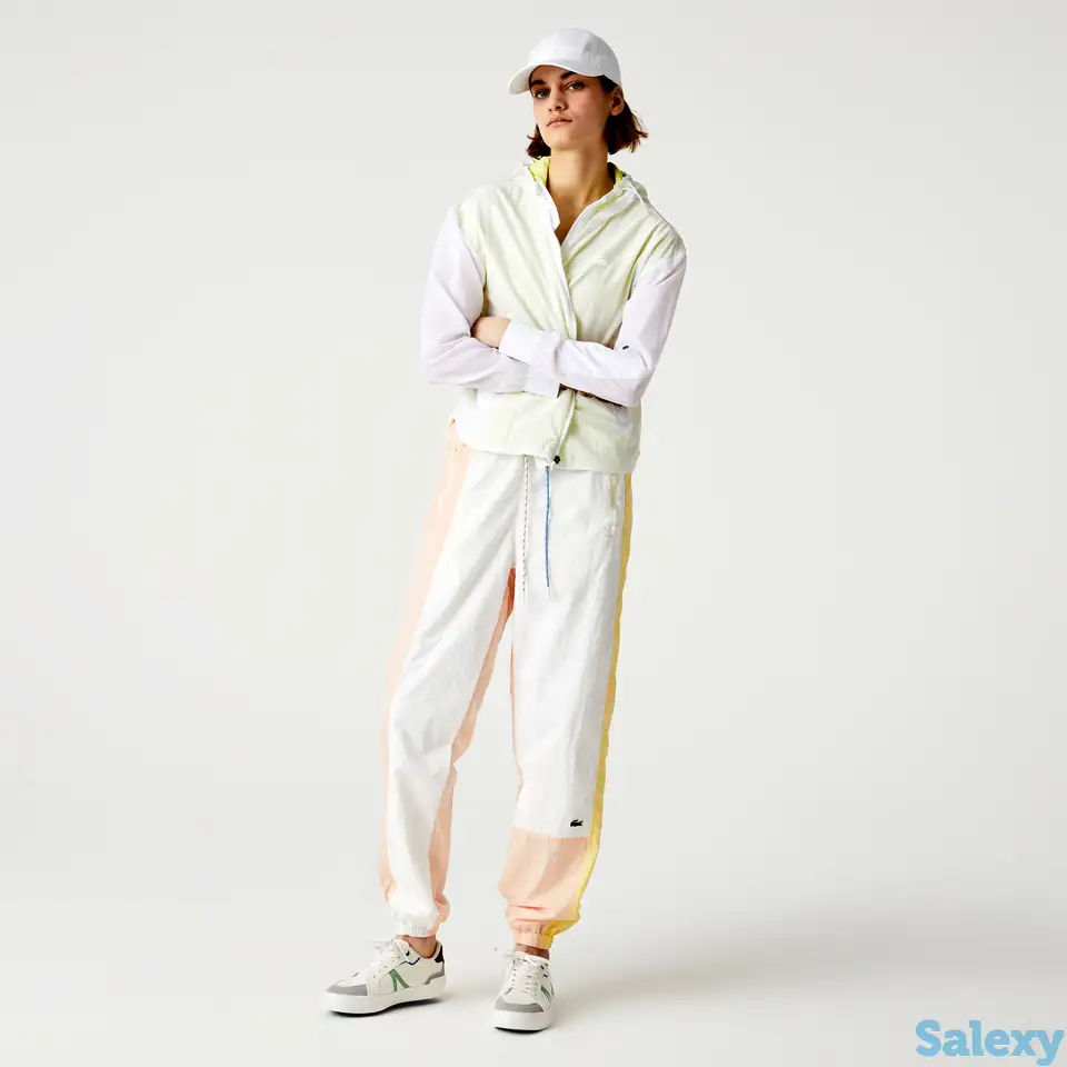 Женская легкая куртка lacoste sport на молнии, фотография 1