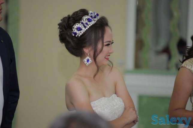 Продам диадему с серьгами, фотография 1