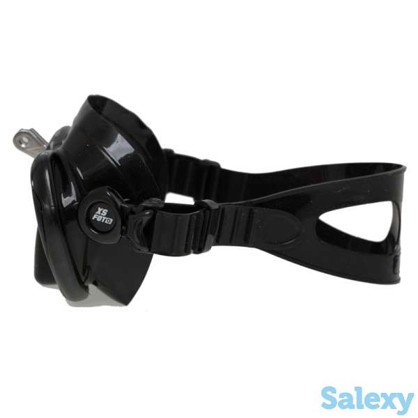 Маска подводная marlin ready (черный силикон) с креплением под gopro black, фотография 3