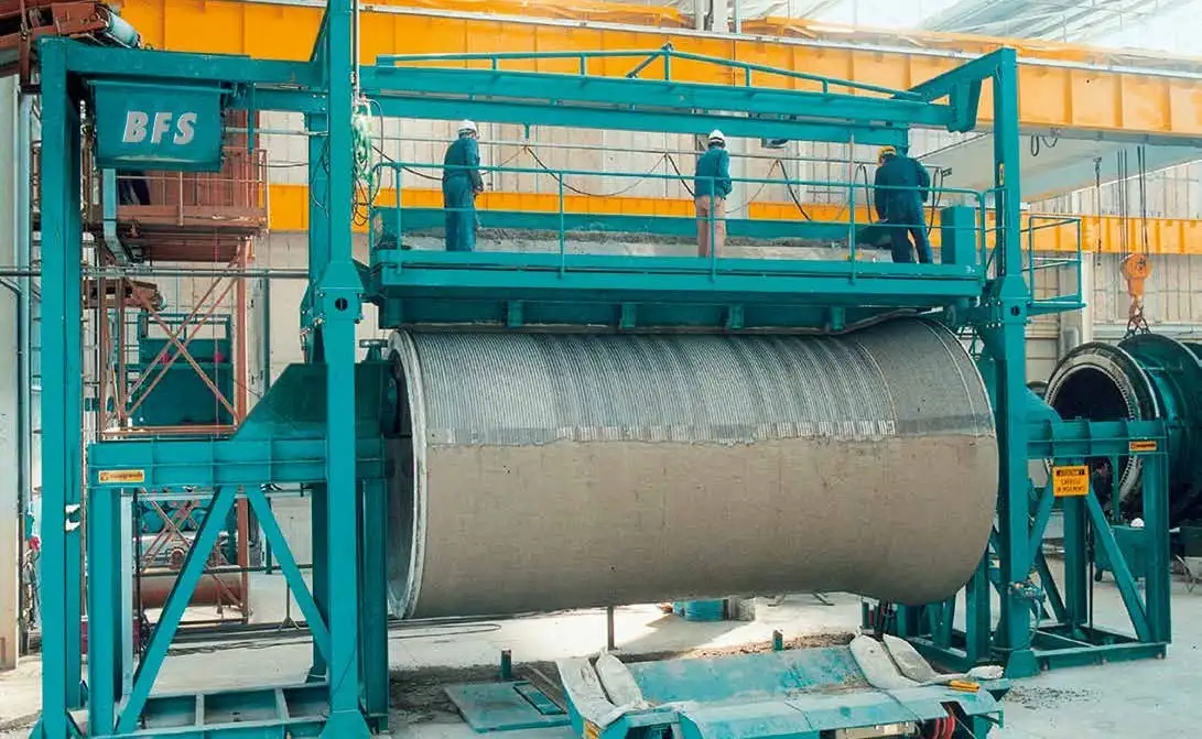 Оборудование для производства бетонных напорных труб высокого давления, BFS, фотография 6
