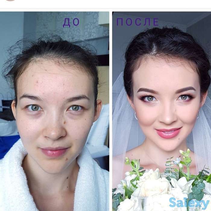свадебный макияж с выездом в Алматы, фотография 1