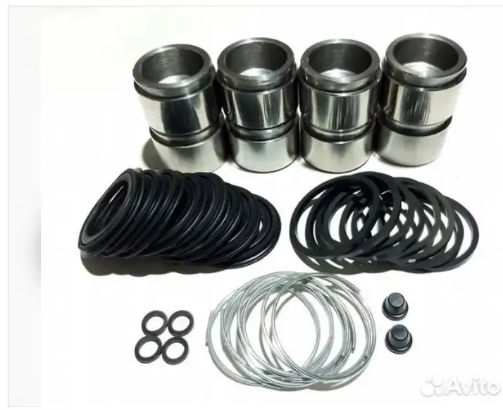 Нержавейка ремкомплект передних супортов Prado 150, фотография 1