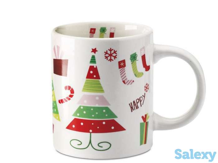 Яркие кружки с печатью. Принт на кружках с новогодней тематикой., фотография 1