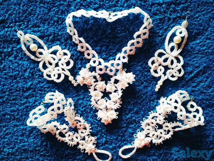 Кружевные украшения - фриволите., фотография 1