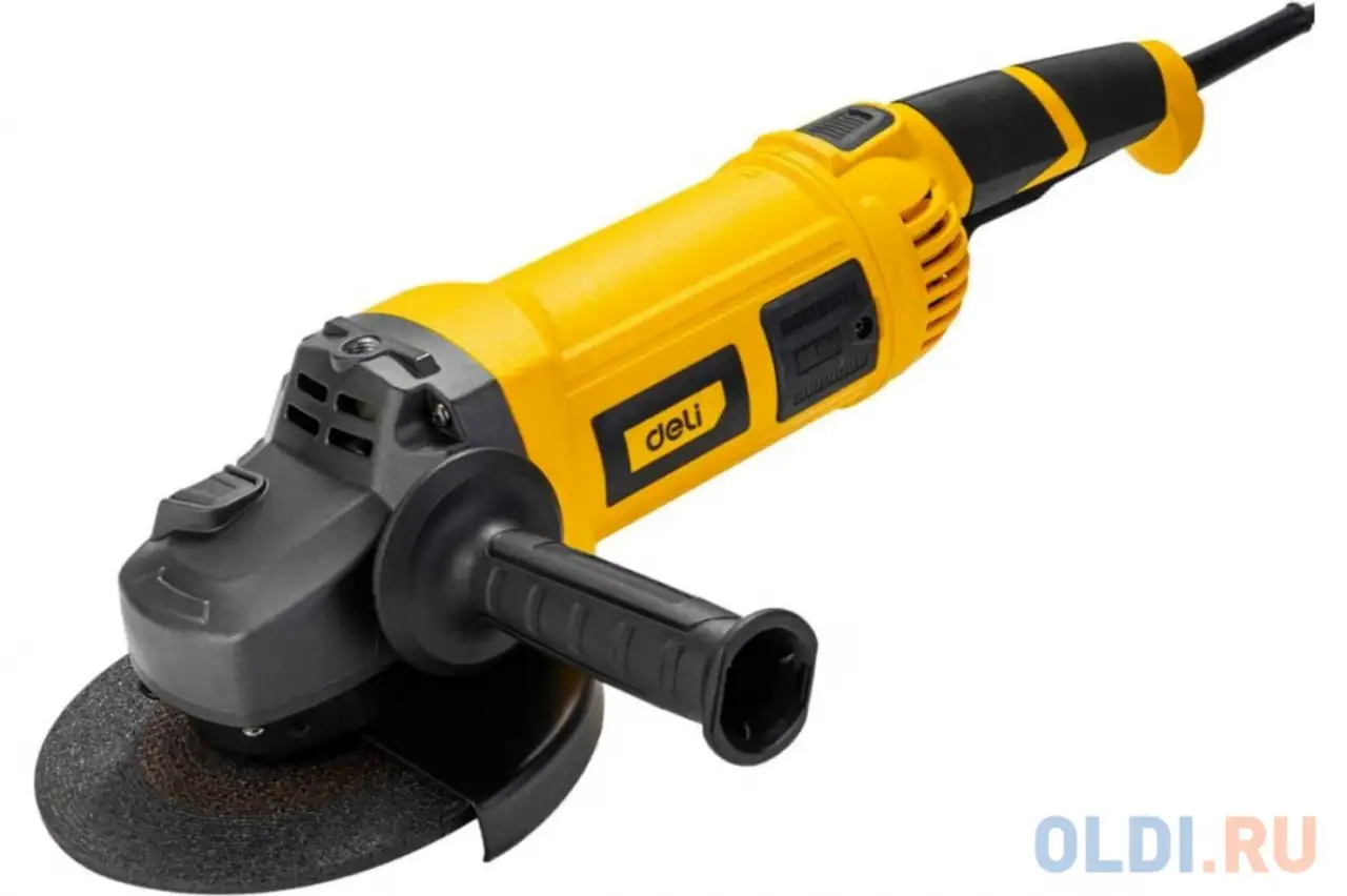 Углошлифовальная машина deli dl-jm180-e1 180 мм 2000 вт, фотография 1