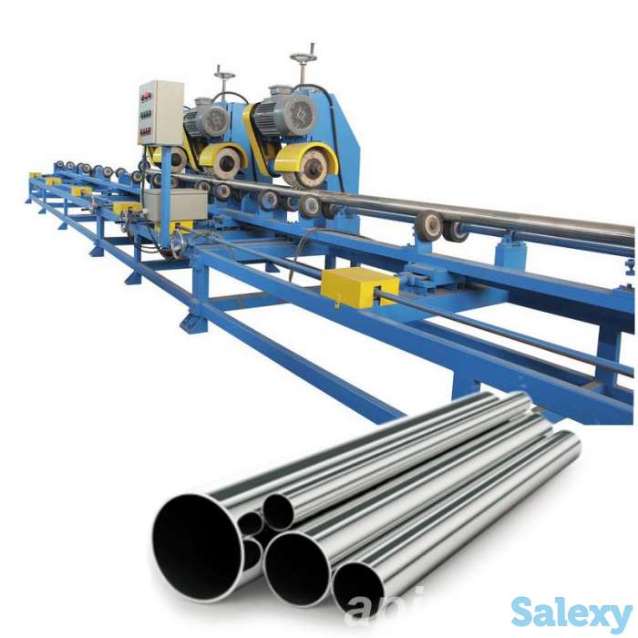 Оборудование для полировки металлических труб большого диаметра., фотография 1