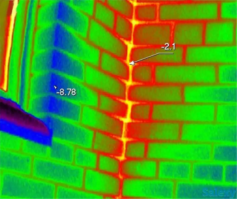 Обследование объектов тепловизором (тепловизионное обследование), фотография 1